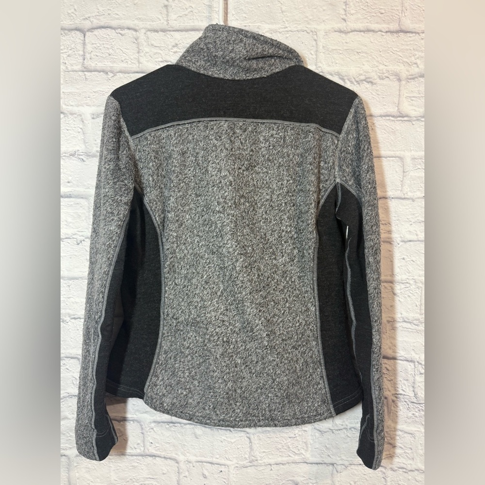 Women's Kuhl Grey Full Zip Fleece, Medium - Picture 3 of 3